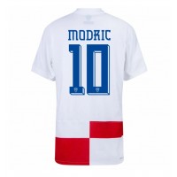 Stroje piłkarskie Chorwacja Luka Modric #10 Koszulka Podstawowej ME 2024 Krótki Rękaw